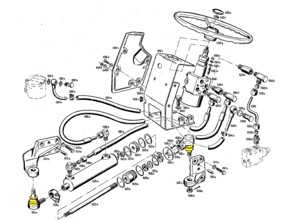 Manschette f. Kugelgelenke Lenkzylinder Holder A 55